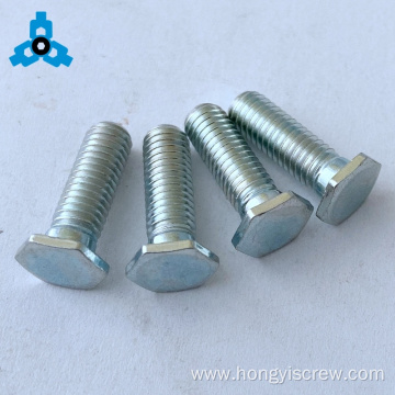 Galvanized Thin Hex Cap Bolt Steel